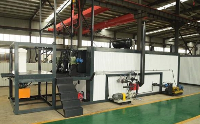 Indonesia 10tph bag bitumen melter equipment